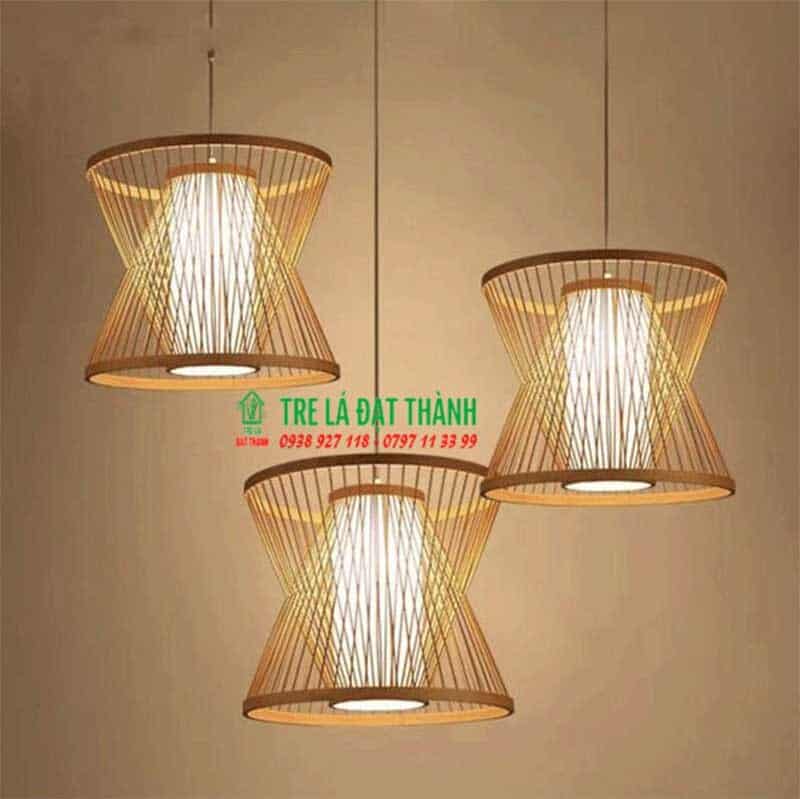 Chụp Đèn Xô Xéo Bằng Tre - DMT014